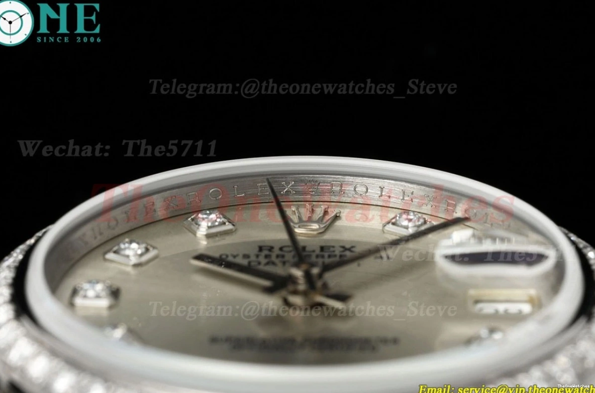 JARF Jub 31mm Silver Datejust SS SS A2236 Dia 278274 Dia 0418